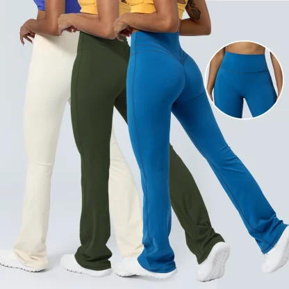High-waist Yoga Flare Pants - Image 3