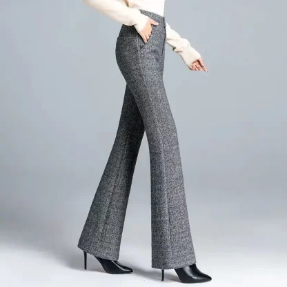 High-waist Office Flare Pants - Image 2