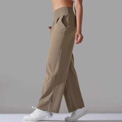Casual High-waist Flare Pants - Image 6