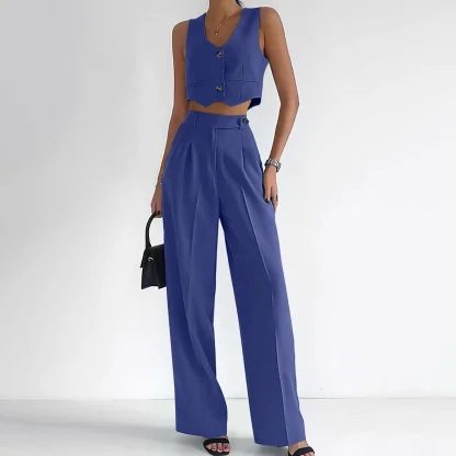 Elegant Wide Leg Flare Pants