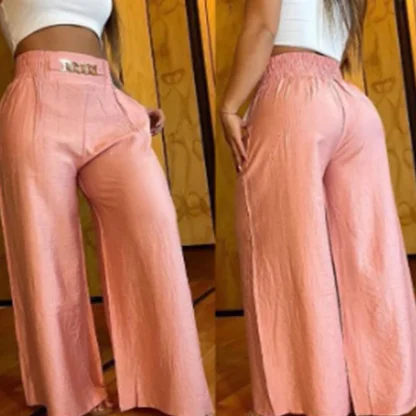 Chic Wide Leg Flare Pants - Image 5
