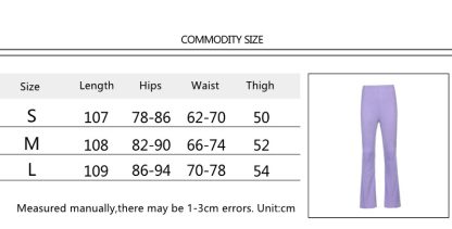 Knitted High-waist Flare Pants - Image 7