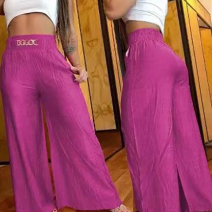 Chic Wide Leg Flare Pants - Image 6