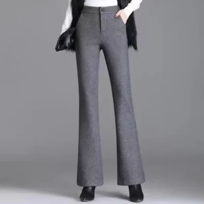 High-waist Office Flare Pants - Image 3
