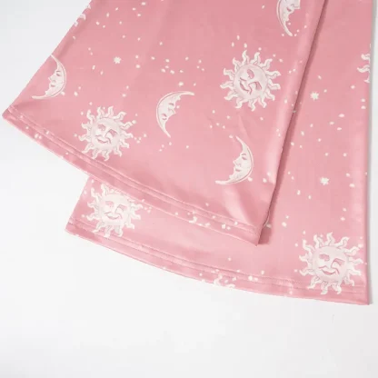 Printed High-waist Flare Pants - Image 5