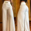 Chic Wide Leg Flare Pants - Image 4