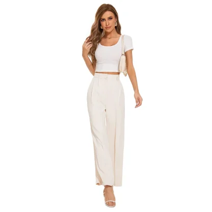 Formal High-waist Flare Pants - Image 5