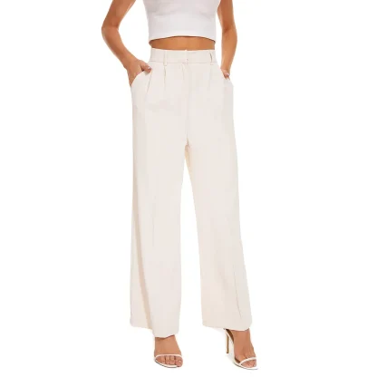 Formal High-waist Flare Pants