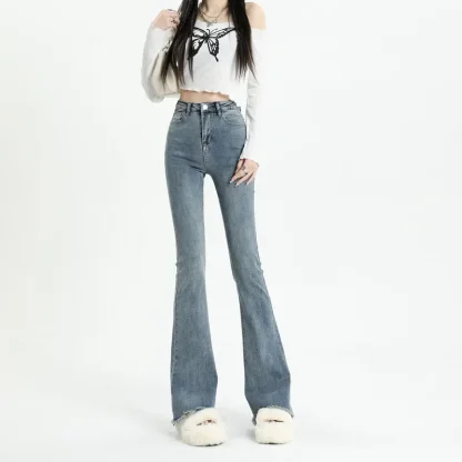 Retro Trendy Flare Pants - Image 6